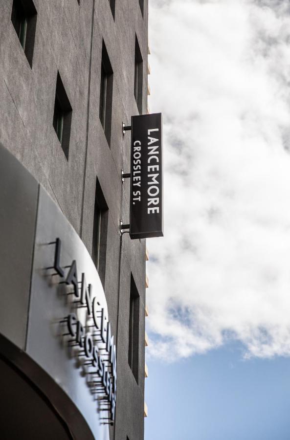Lancemore Crossley St. Melbourne Buitenkant foto Street sign